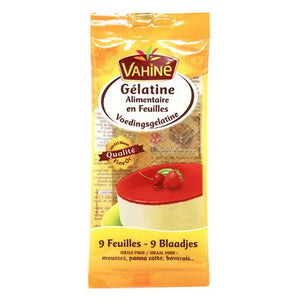 VAHINE GELATINE  LEAVES 17G