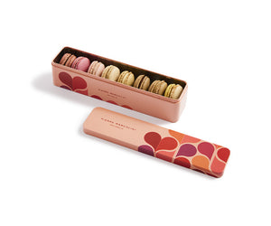 MARCOLINI VAL COFFRET 8 MACARONS EN METAL