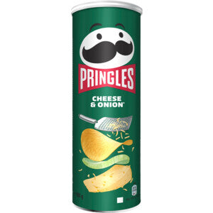 PRINGLES CHEESE & ONIONS 165GR