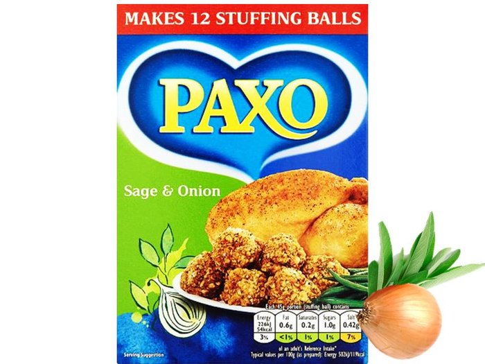 PAXO SAGE & ONION STUFFING 170GR