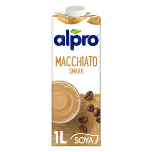 ALPRO SOYA DRINKS MACCHIATO 1LTR