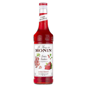 MONIN CANDY STRAWBERRY SYRUP 70CL