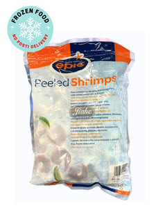 SHRIMPS 21/25  PEELED 800G