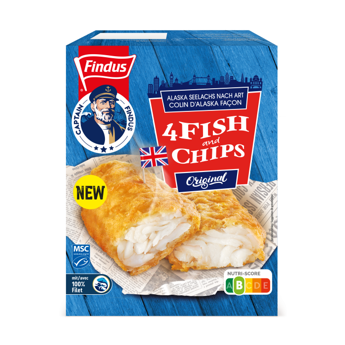 FINDUS FISH AND CHIPS 400G