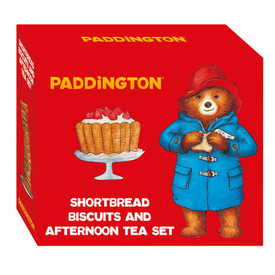 PADDINGTON BEAR SHORTBREAD BISCUITS & TEA SET