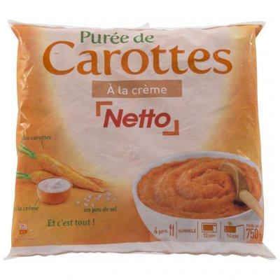 NETTO PUREE CARROT FRZ 750G