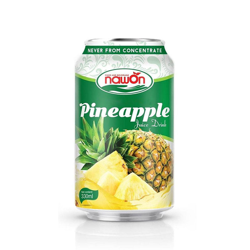 NAWON PINEAPPLE JUICE CAN 330ML