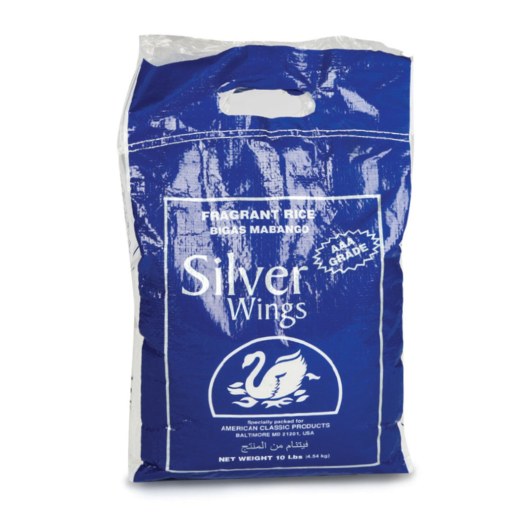 SILVER WING JASMINE RICE 4.54KG