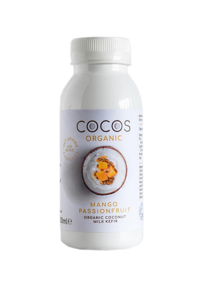 COCOS ORGANIC MANGO/PASSION/COCO KEFIR 200ML