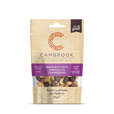 CAMBROOK MIXED NUTS CHOCO BERRIES 65G