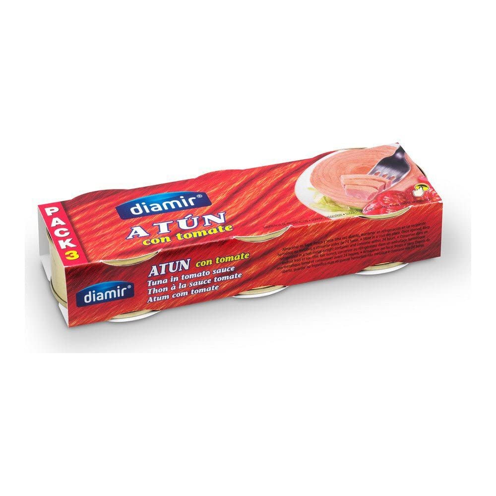 DIAMIR  TUNA FISH IN TOMATO SAUCE  X3-85GR