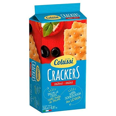SALTED  CRACKERS 250GR