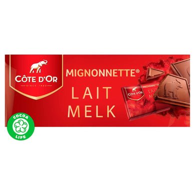 COTE D`OR MIGNONNETTE MILK CHOCOLATE 24P 240GR