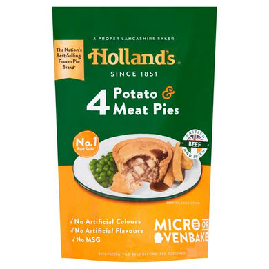 HOLLAND  POTATO & MEAT PIE 4 X 752G
