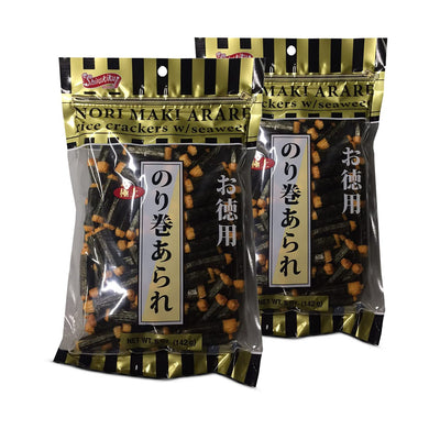 RICE CRACKERS WITH SEAWEED 70GR