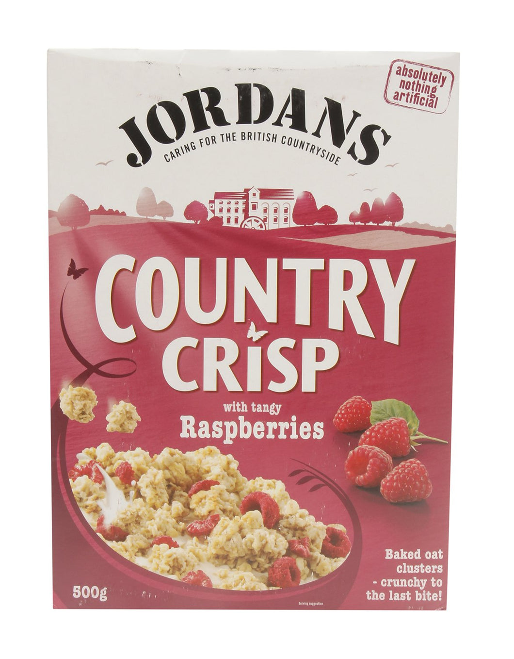 JORDANS CRISPS RASPBERRY  500G