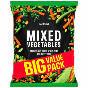 ICELAND MIXED VEGETABLES 1.2KG
