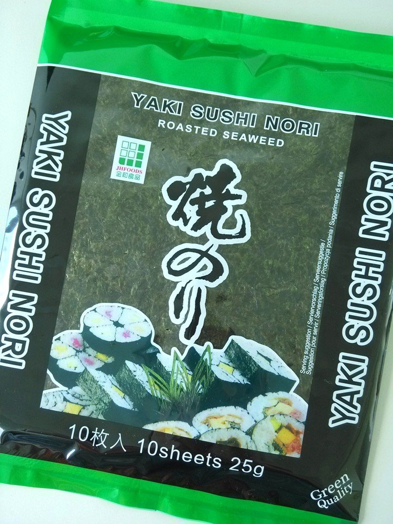 YAKI NORI SHEETS GREEN 10X2.5G