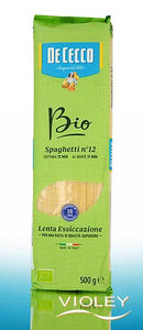 DE CECCO ORGANIC SPAGHETTI 500GR