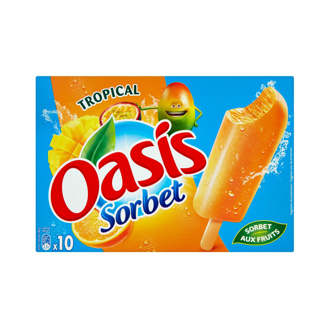 OASIS ICECREAM STICK MULTI X10 400GR