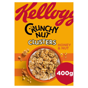 KELLOGGS CRUNCHYNUT CLUSTERS HONEY 400G