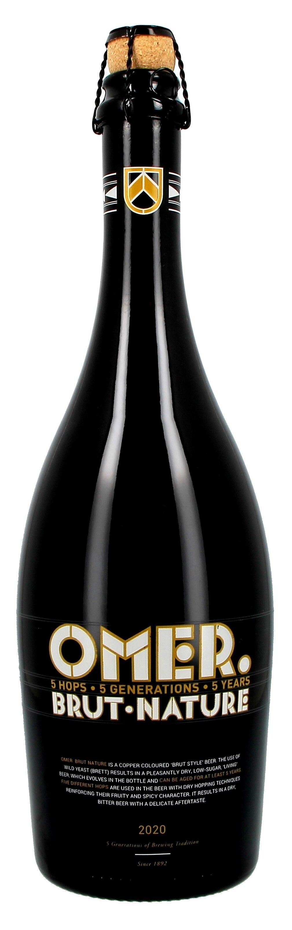 BEER OMER BRUT NATURE 75CL