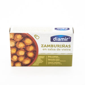 DIAMIR SMALL SCALLOPS IN BRINE 120GR