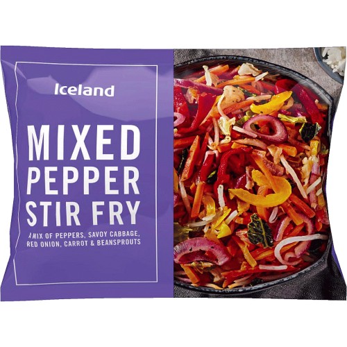 ICELAND PEPPER FRY STIR 500G