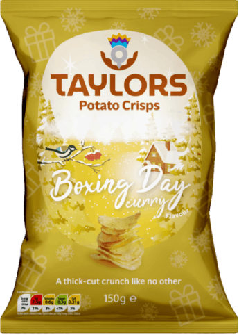 TAYLORS SCOTLAND CURRY CRISPS 150G