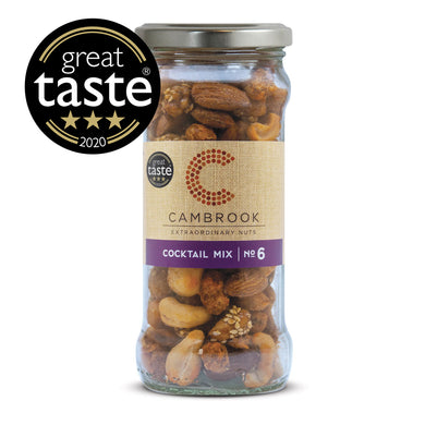 CAMBROOK COCKTAIL MIX NUTS N°6  IN JAR 170G