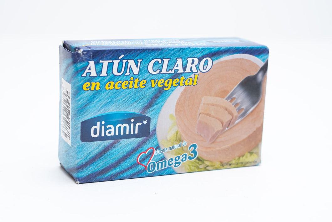 DIAMIR TUNA  YELLOWFIN IN VEGETABLE OIL240GR