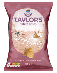 TAYLORS SCOTLAND PIGS IN BKT CRISPS 150G