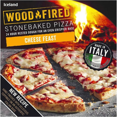 ICELAND CHEESE FEAST BAKED PIZZA 313G