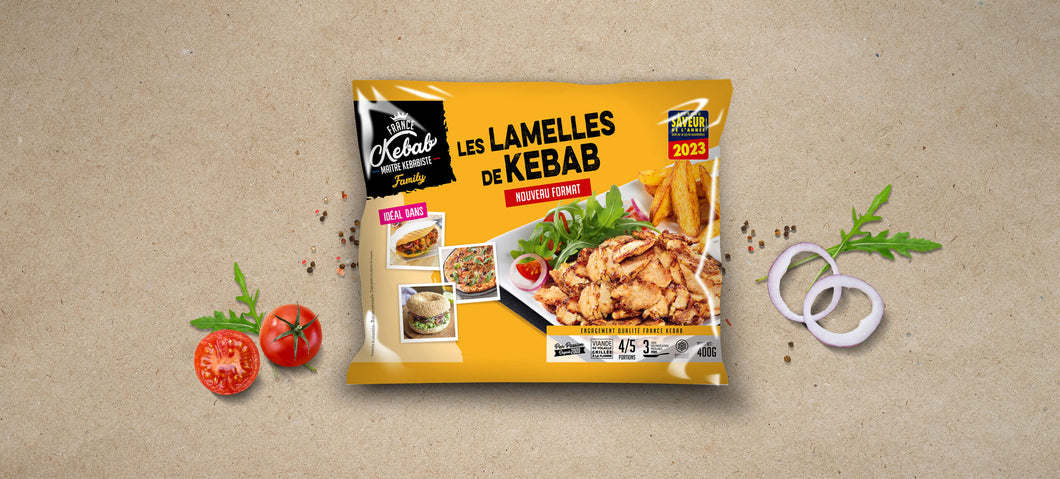 FRANCE KEBAB LAMELLES 400G