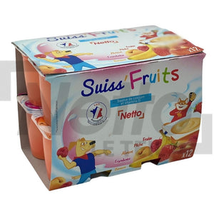 NETTO MINI FRUITS YOGURTS 12X50G