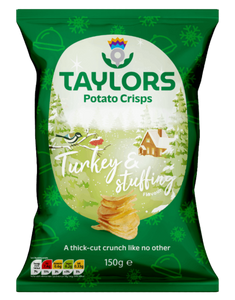 TAYLORS SCOTLAND TURK&STUFF CRISPS 150G