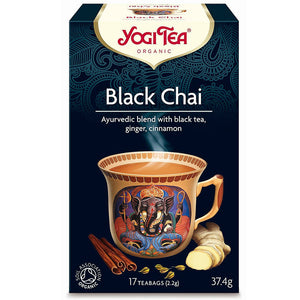 YOGI  BLACK CHAI TEA 17BAGS
