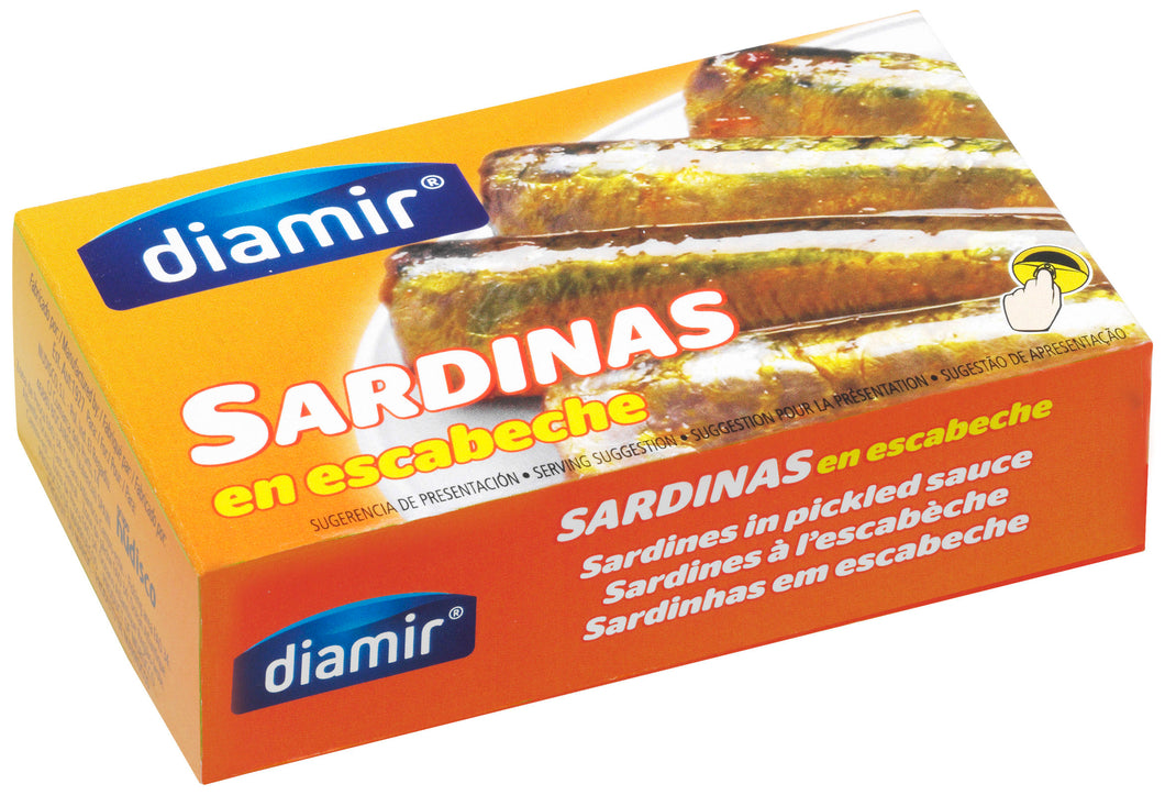 DIAMIR SARDINE IN MARINATED  SAUCE 90GR