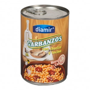 DIAMIR CHICK PEAS WITH CHORIZO 500GR