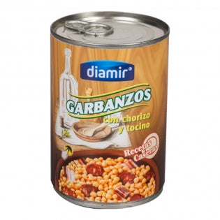 DIAMIR CHICK PEAS WITH CHORIZO 500GR