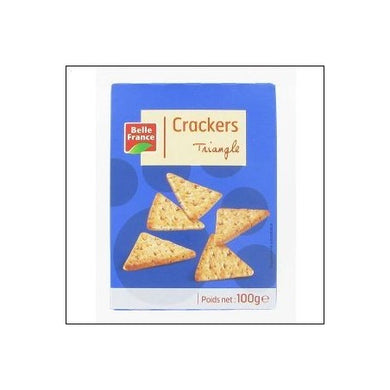 BF TRIANGLE SEASAME CRACKERS 100GR
