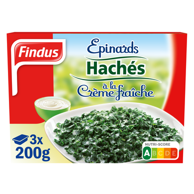 FINDUS CHOPPED CREAMY SPINACH 900G