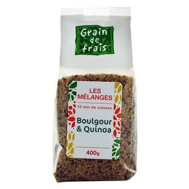 BULGUR QUINOA GRAIN DE FRAIS 400G