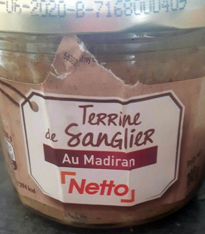 NETTO WILD BOAR TERRINE 180G