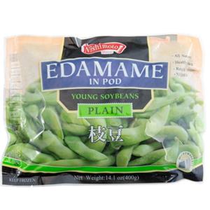 EDAMAME BEANS WITH SHELL  FRZ  400GR