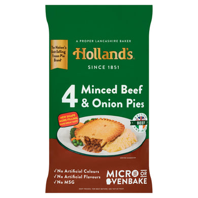 HOLLAND MINCED BEEF & ONION  PIE 4 X 724G
