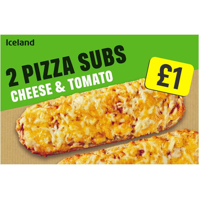 ICELAND CHEESE SUBS 2 X270G