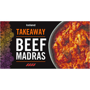 ICELAND TAKEWAY BEEF MADRAS 375G