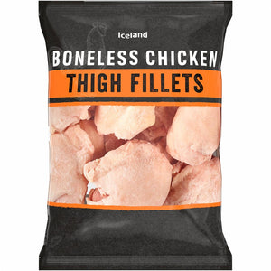 ICELAND B/LESS CHICKEN THIGH FILLETS 600G