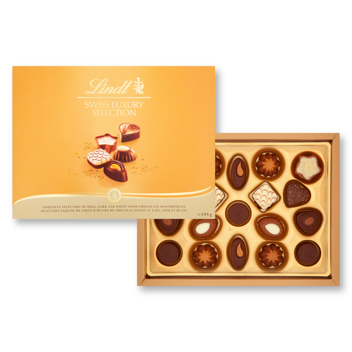 LINDT SWISS LUXURY COLLECTION 195G